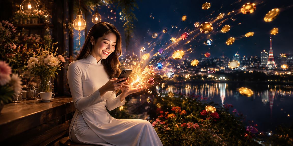 Người chơi trải nghiệm khuyến mãi cùng di động tại Đà Lạt
